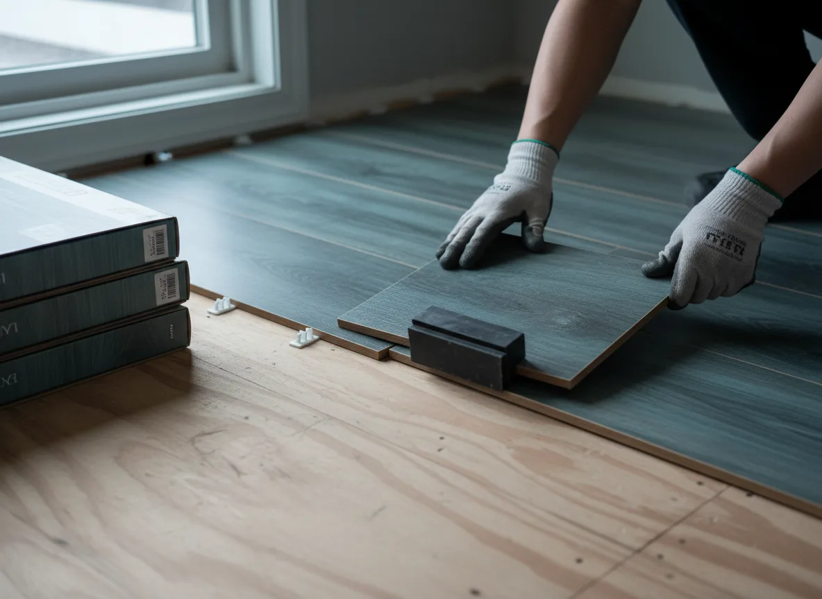 Luxury Vinyl Plank Installation company in Mccurtain, OK